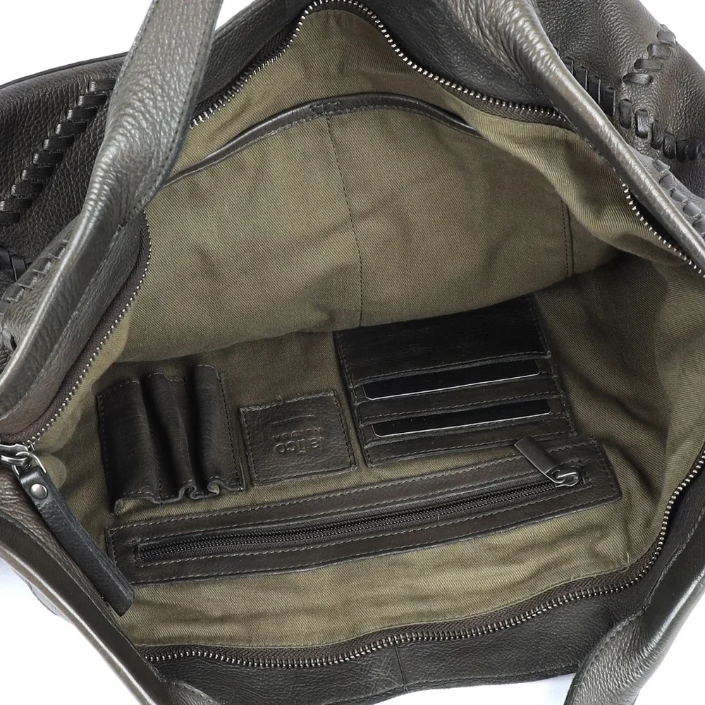 Latico Leathers Van Tote Bag in Olive - Picture 5 of 8